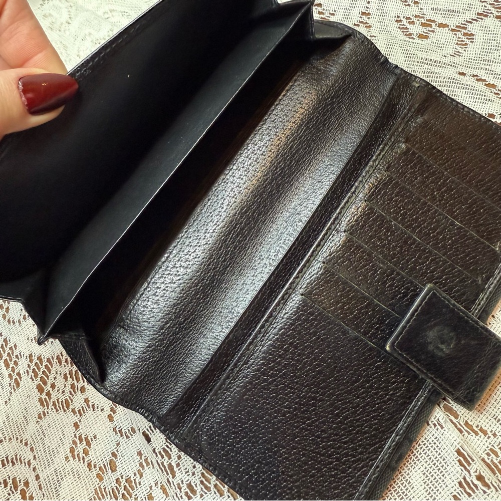 Gucci Black Monogram Wallet and Key Holder Set - Picture 11 of 12